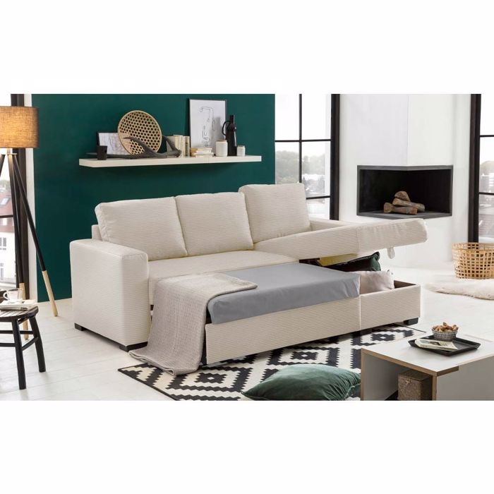 Liberta - Maison ALDO CRISTIANO Kanapes Krebati me Anastrepsimi Gnia Off White 220x150x88cm 70-0409